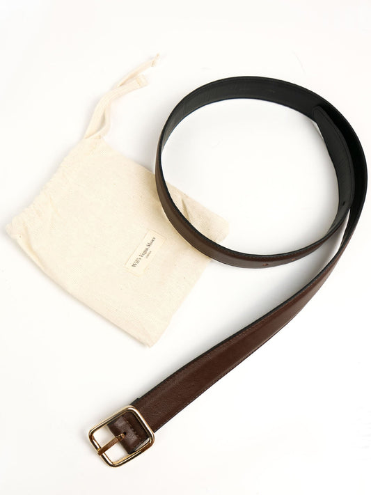 Geometrischer 3cm Gürtel | Veganer Gürtel