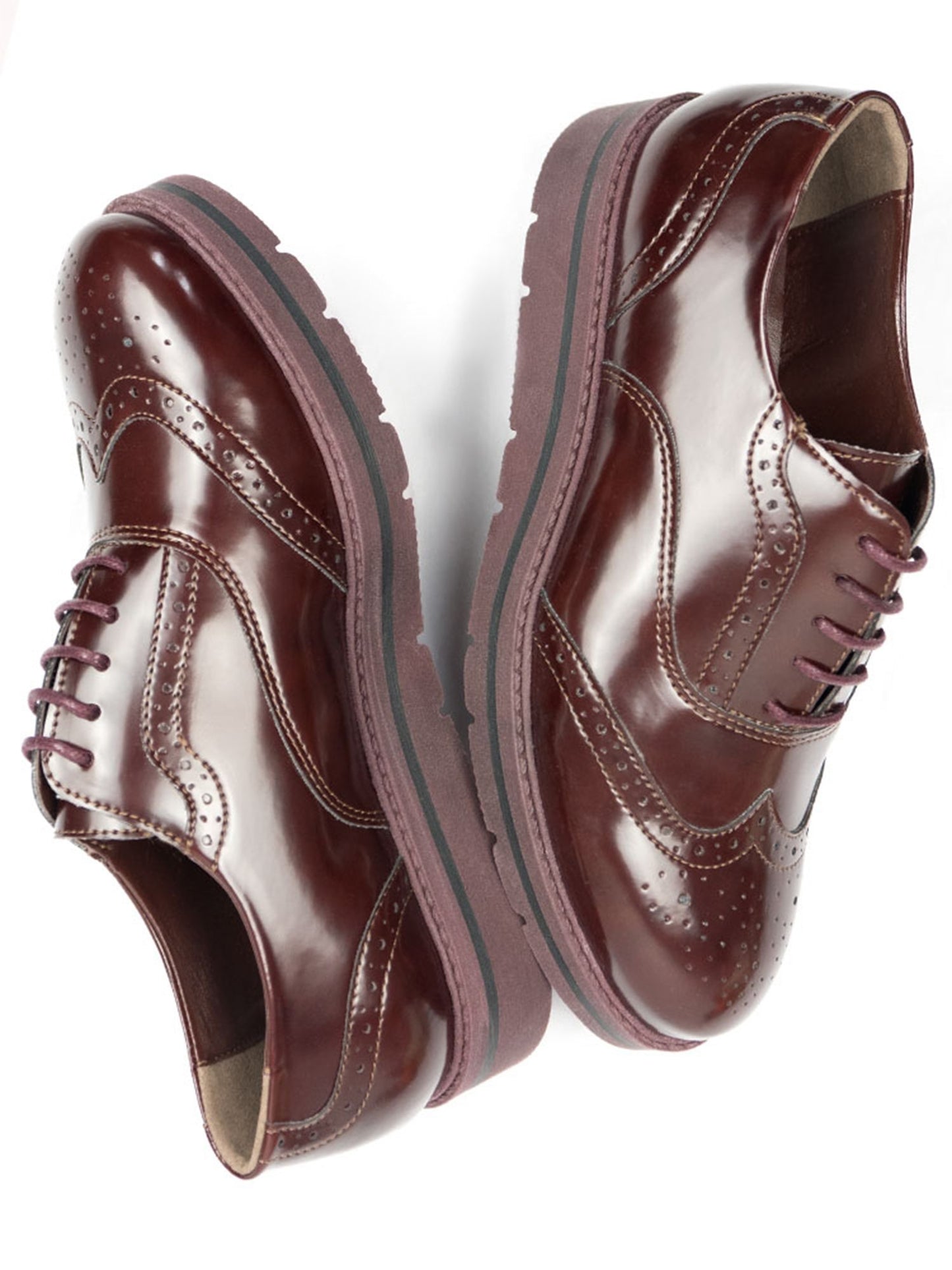 Flatform Brogues | Will's Vegan Shop