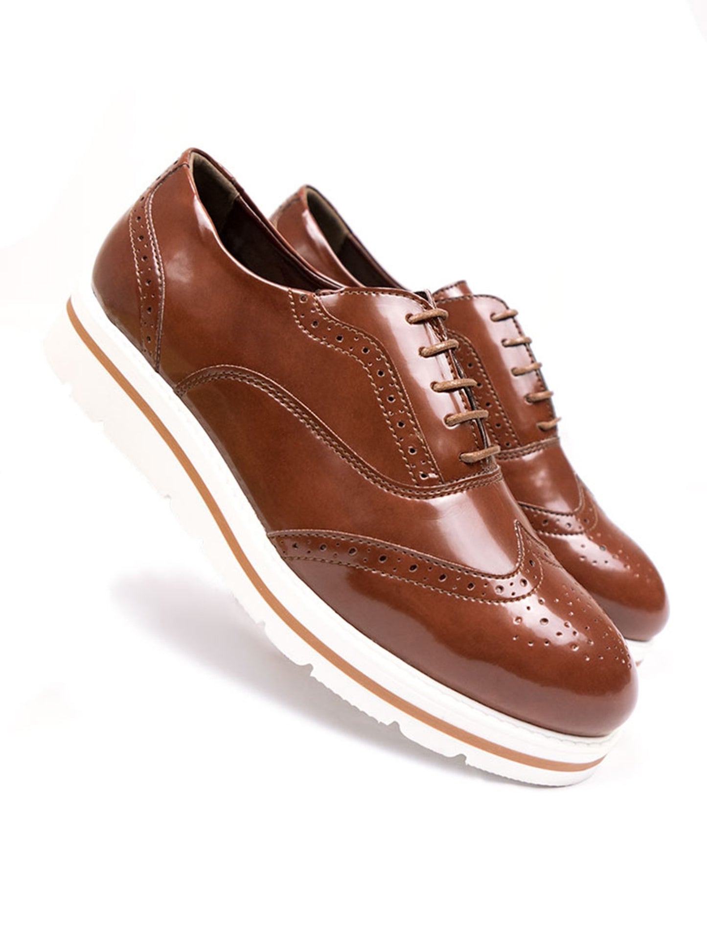 Flatform Brogues | Will's Vegan Shop
