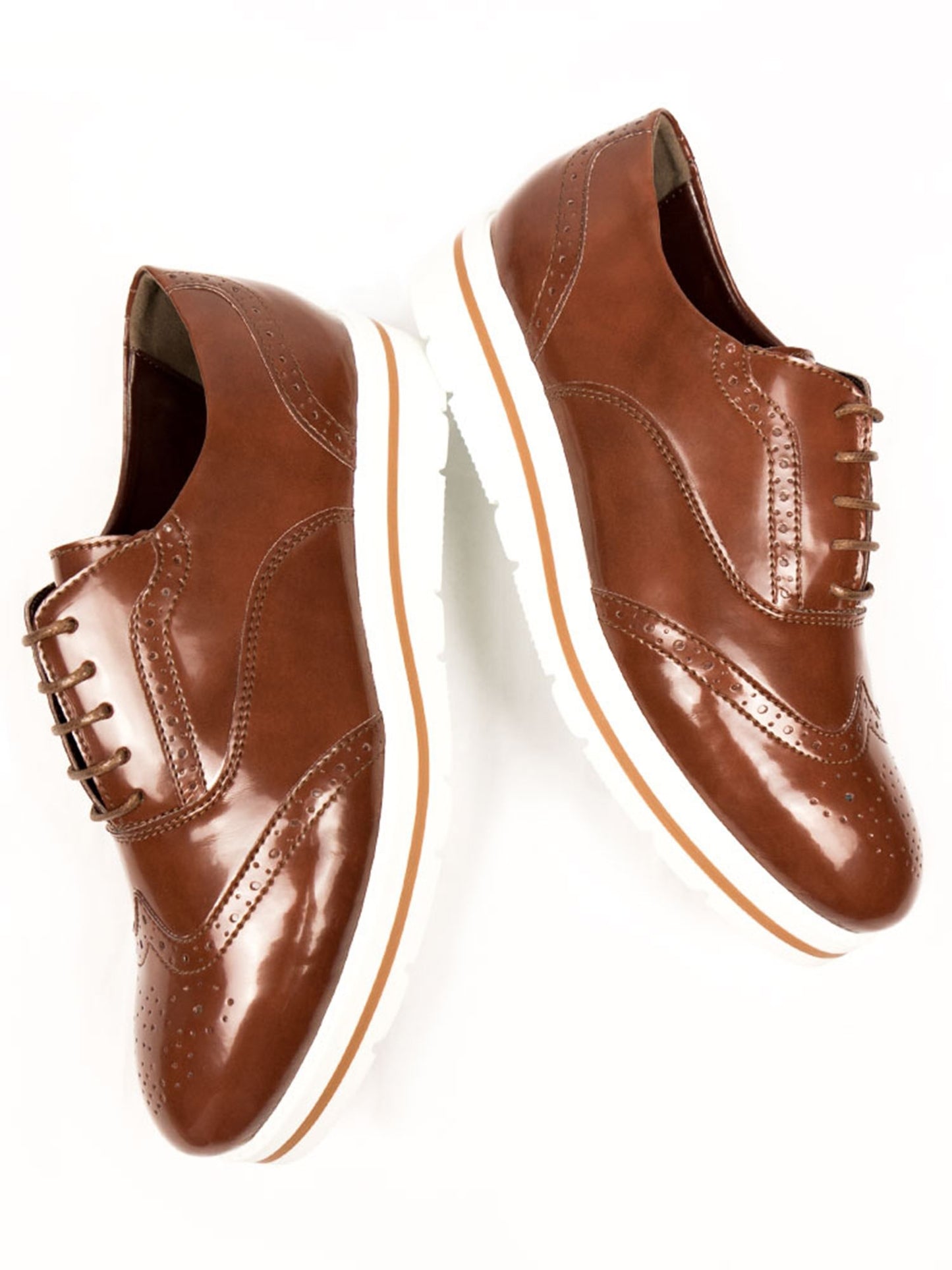 Flatform Brogues | Will's Vegan Shop