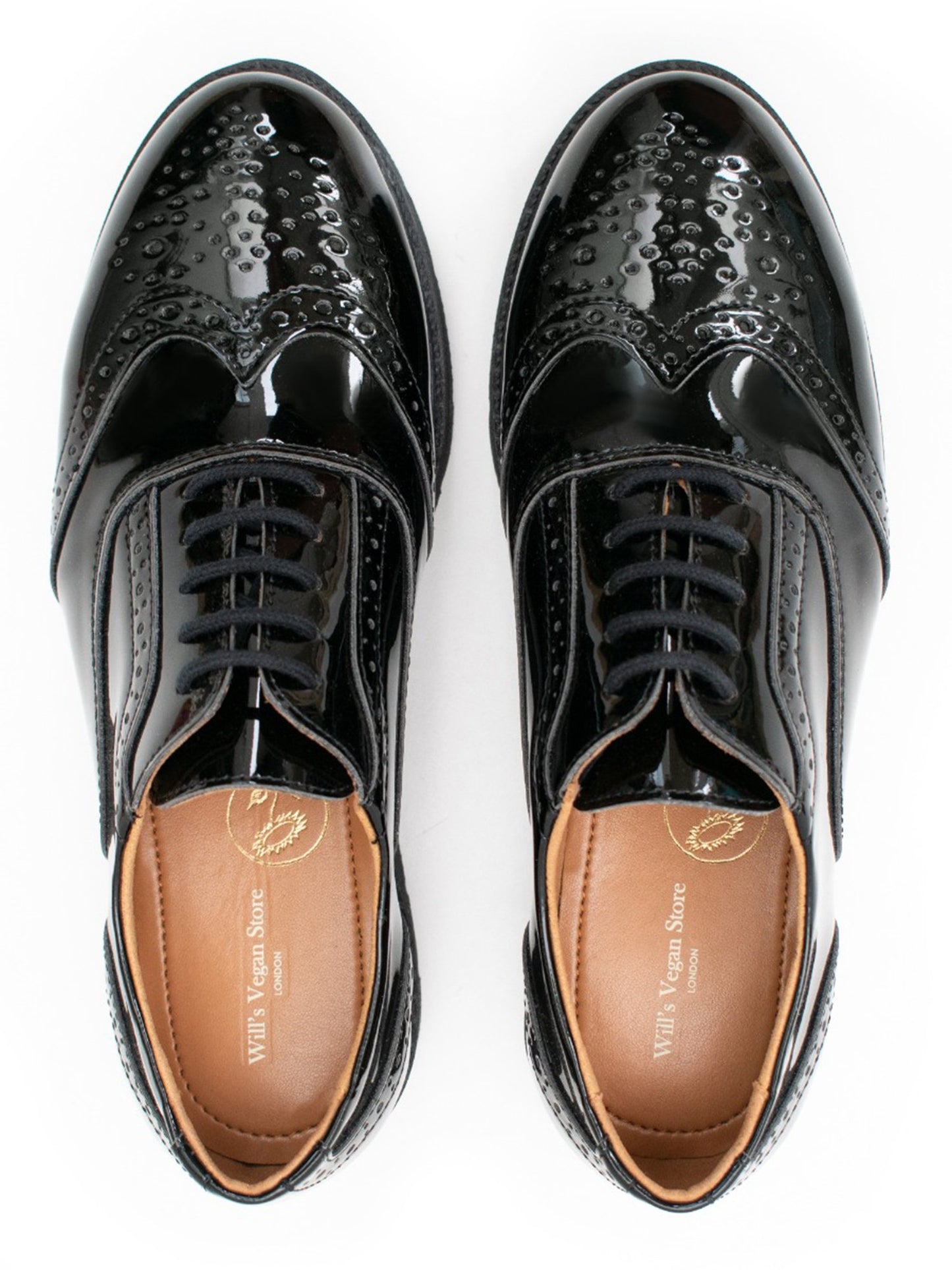 Flatform Brogues | Will's Vegan Shop