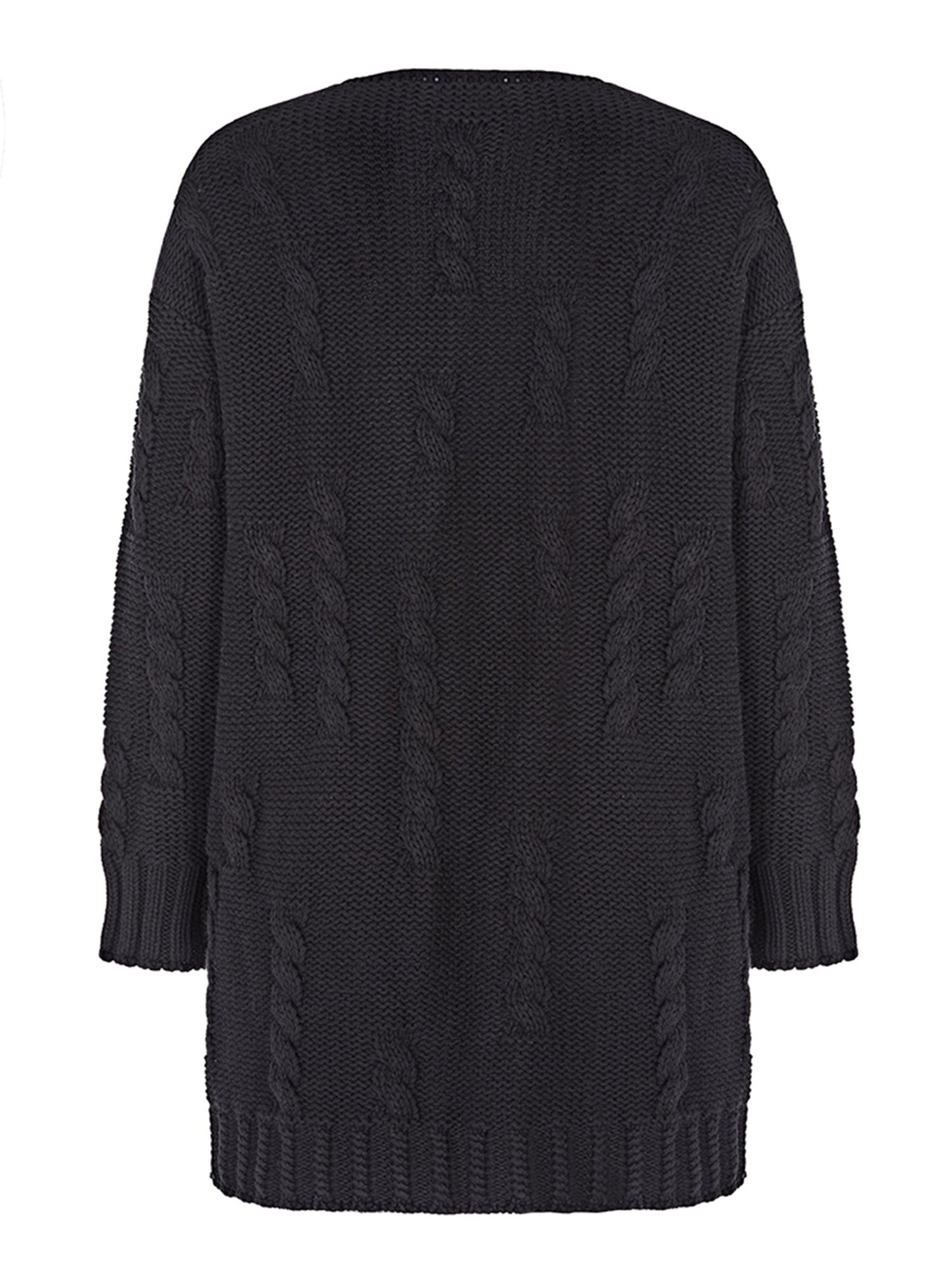 Recycelte Strickjacke aus Grobstrick | Will's Vegan Shop