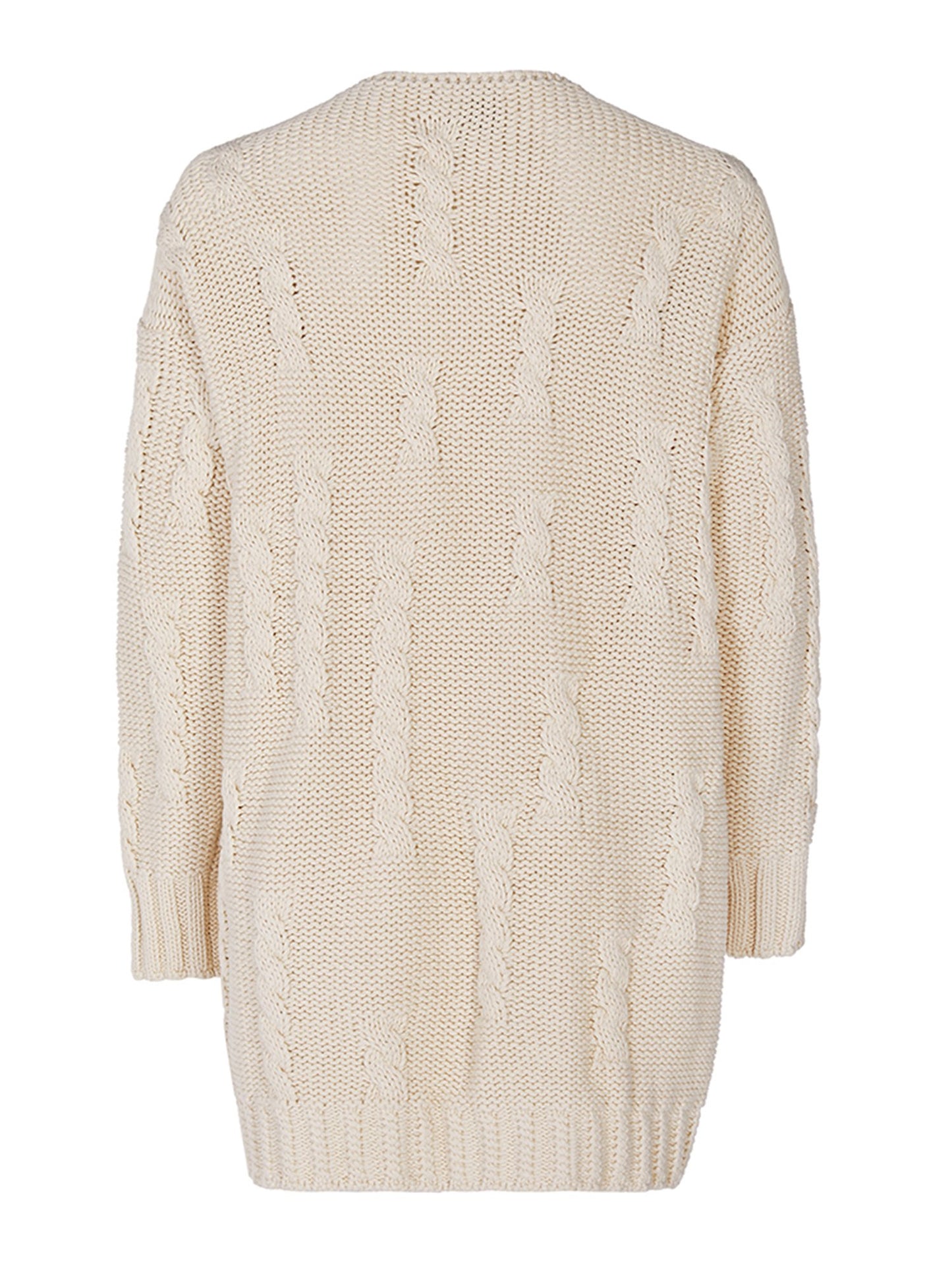 Recycelte Strickjacke aus Grobstrick | Will's Vegan Shop