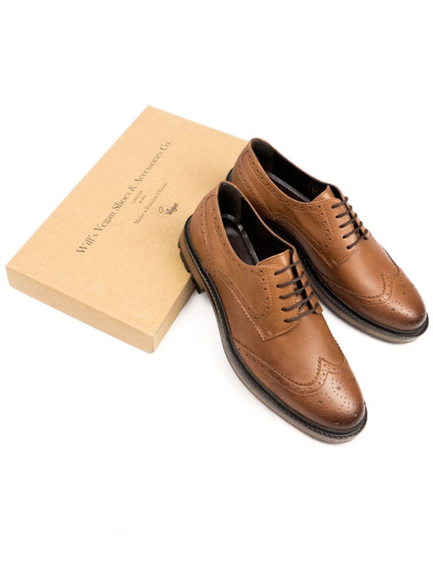 Kontinentale Brogues | Will's Vegan Shop