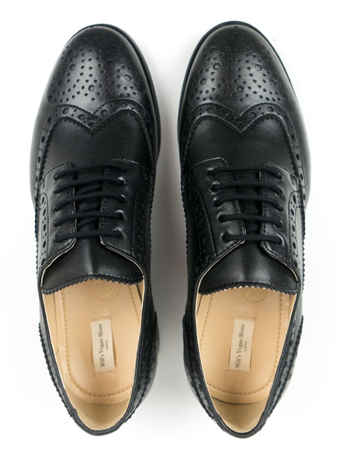 City Wingtip Brogue Oxfords | Will's Vegan Shop