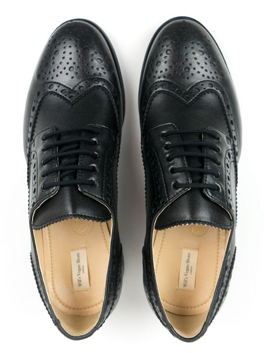 City Wingtip Brogue Oxfords | Vegane Schuhe