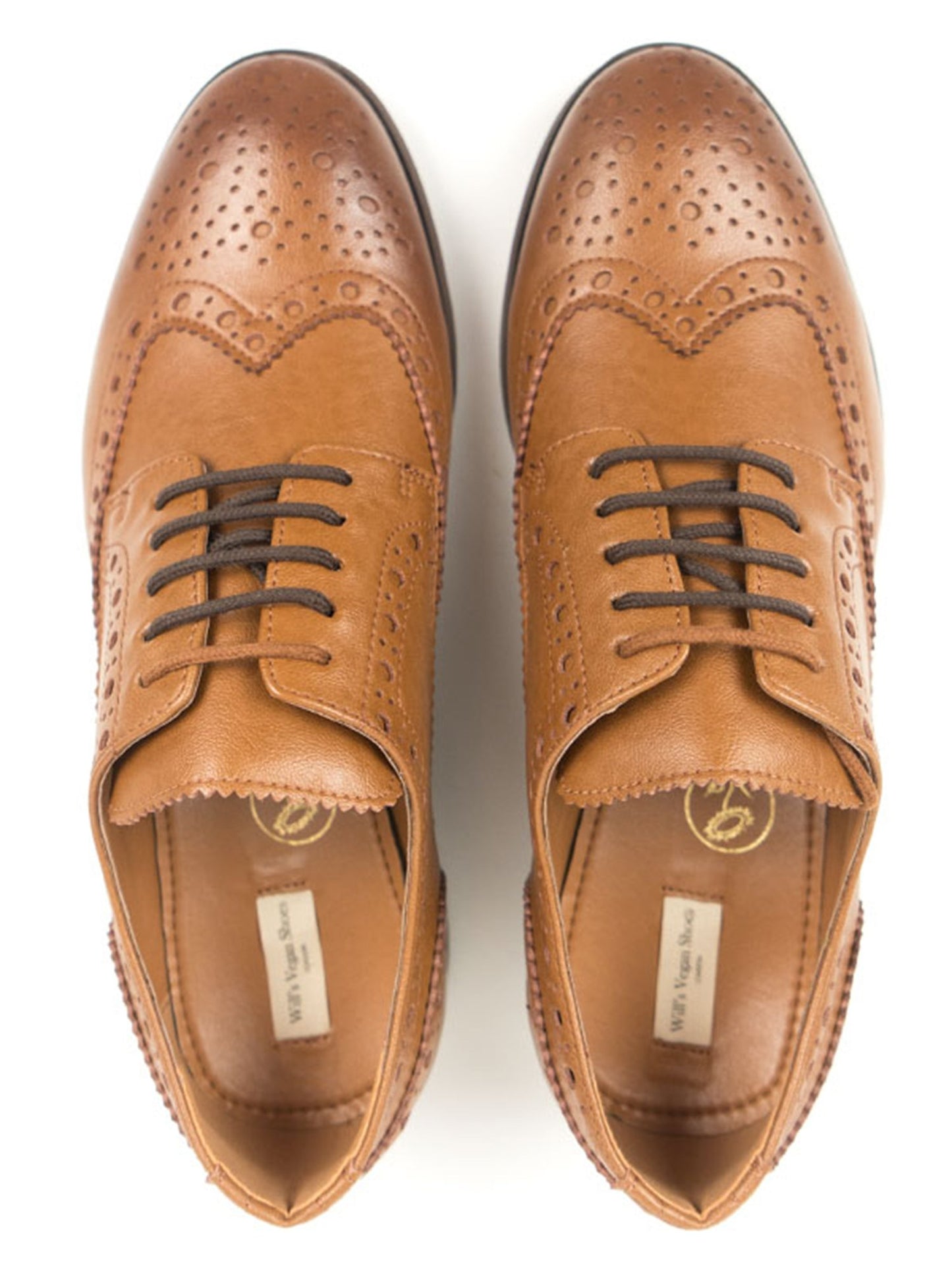 City Wingtip Brogue Oxfords | Will's Vegan Shop