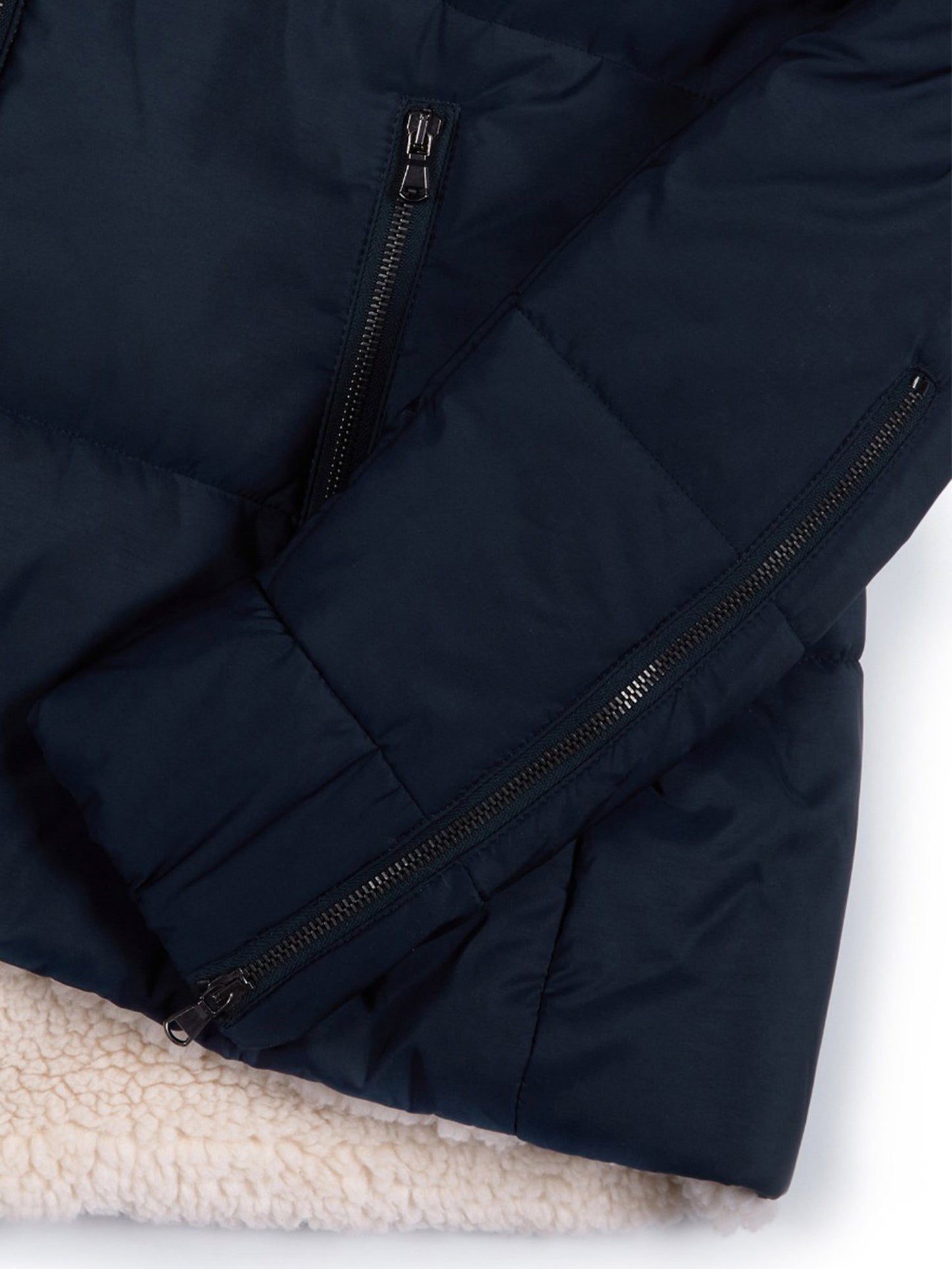 Recycelter Veganer Shearling-Pullover | Will's Vegan Shop