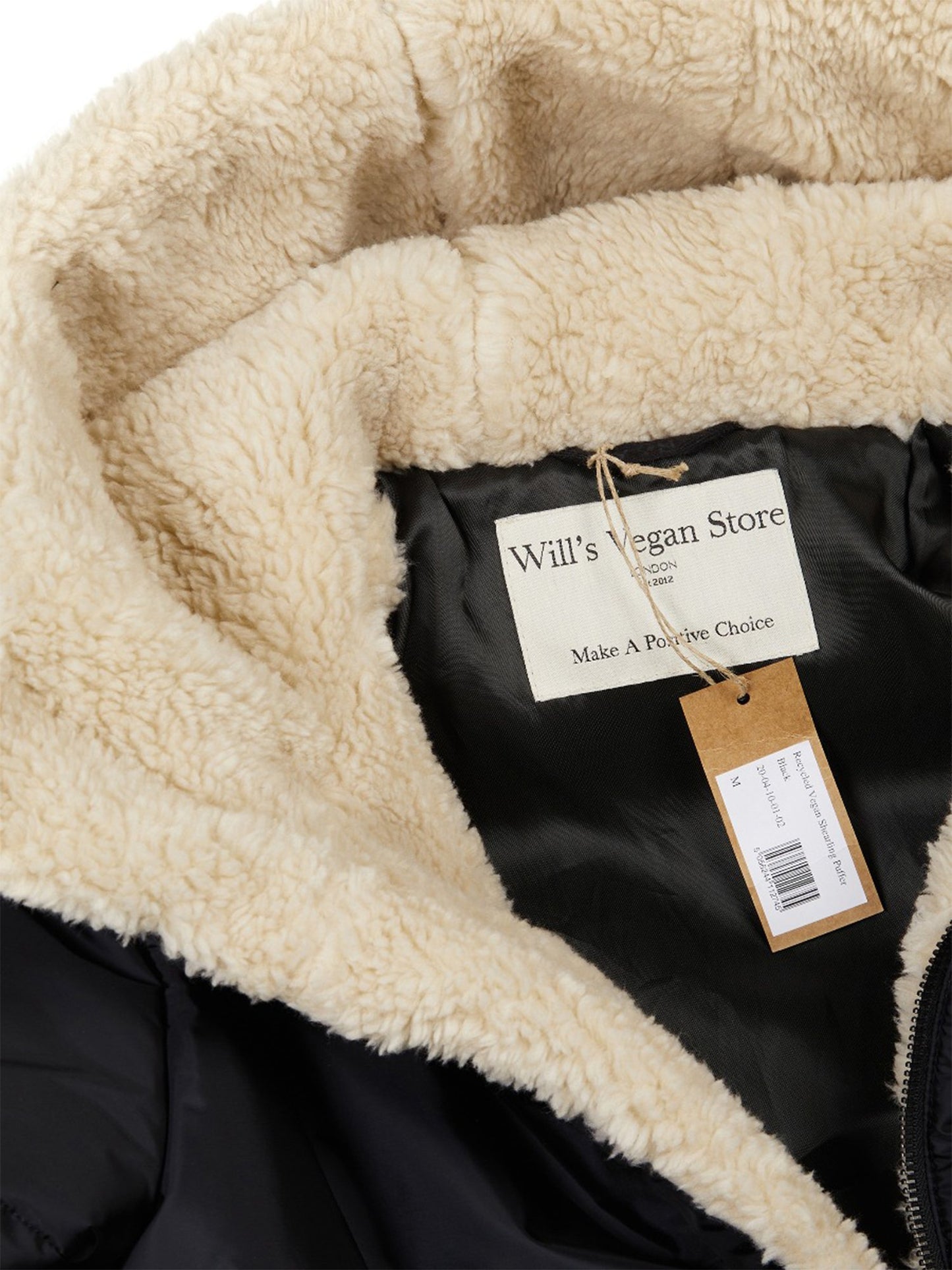 Recycelter Veganer Shearling-Pullover | Will's Vegan Shop