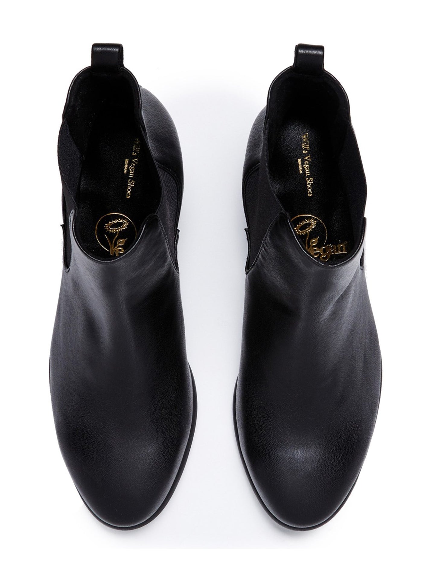 Chelsea-Stiefel mit mandelförmiger Spitze | Will's Vegan Shop