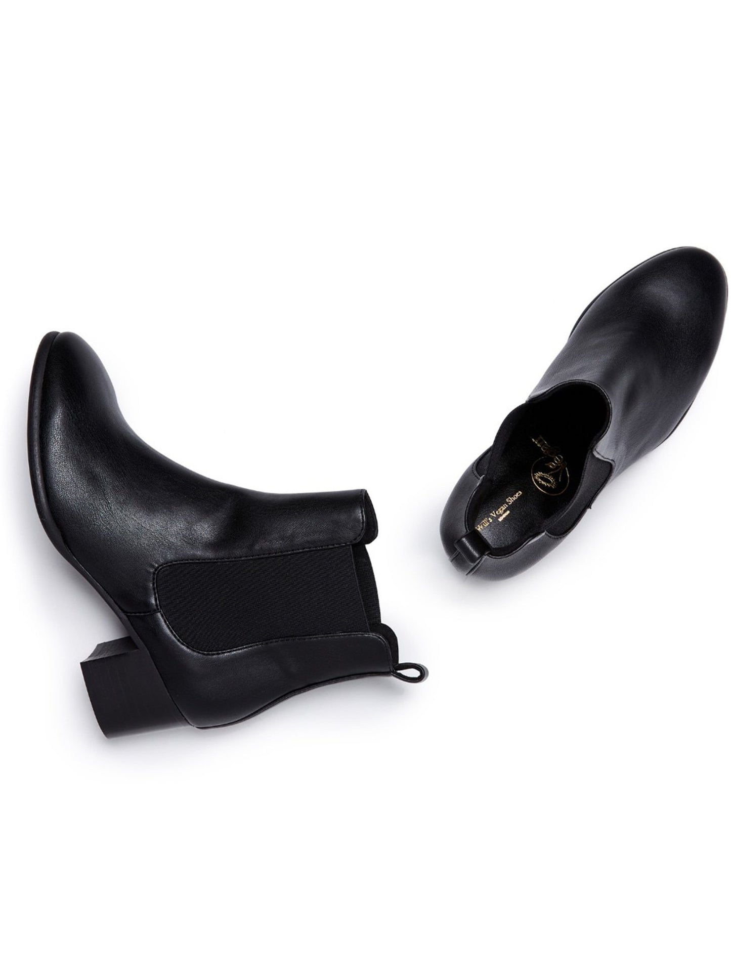 Chelsea-Stiefel mit mandelförmiger Spitze | Will's Vegan Shop