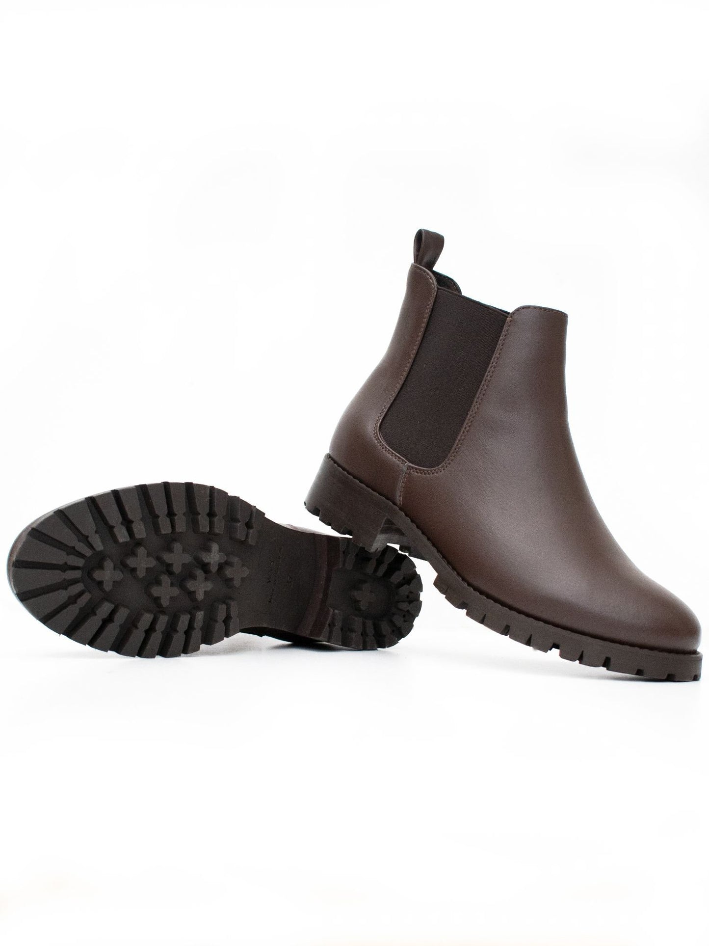 Luxe Chelsea-Stiefel mit tiefem Profil | Will's Vegan Shop