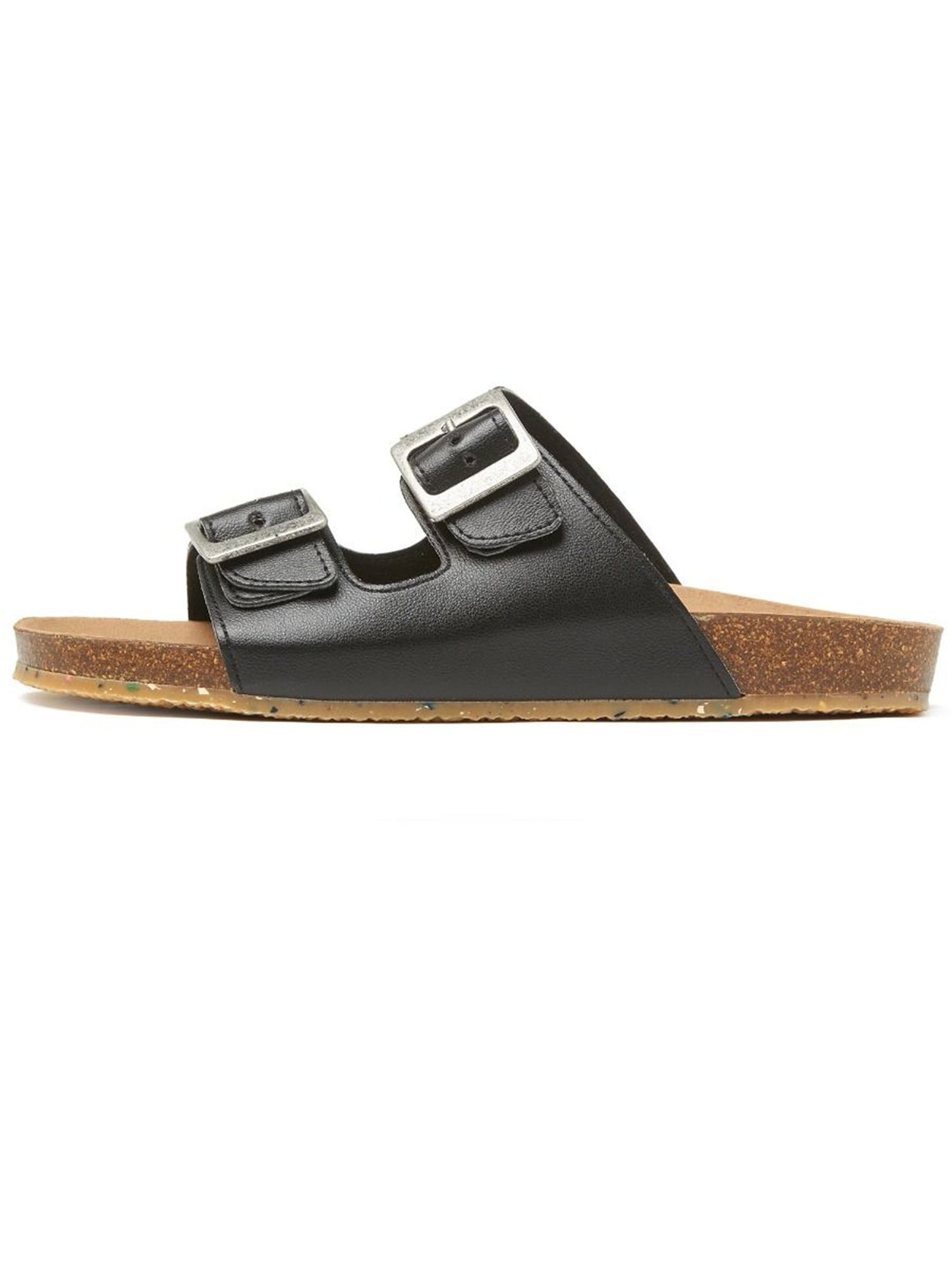 Zwei-Riemen-Fußbett-Sandalen | Will's Vegan Shop