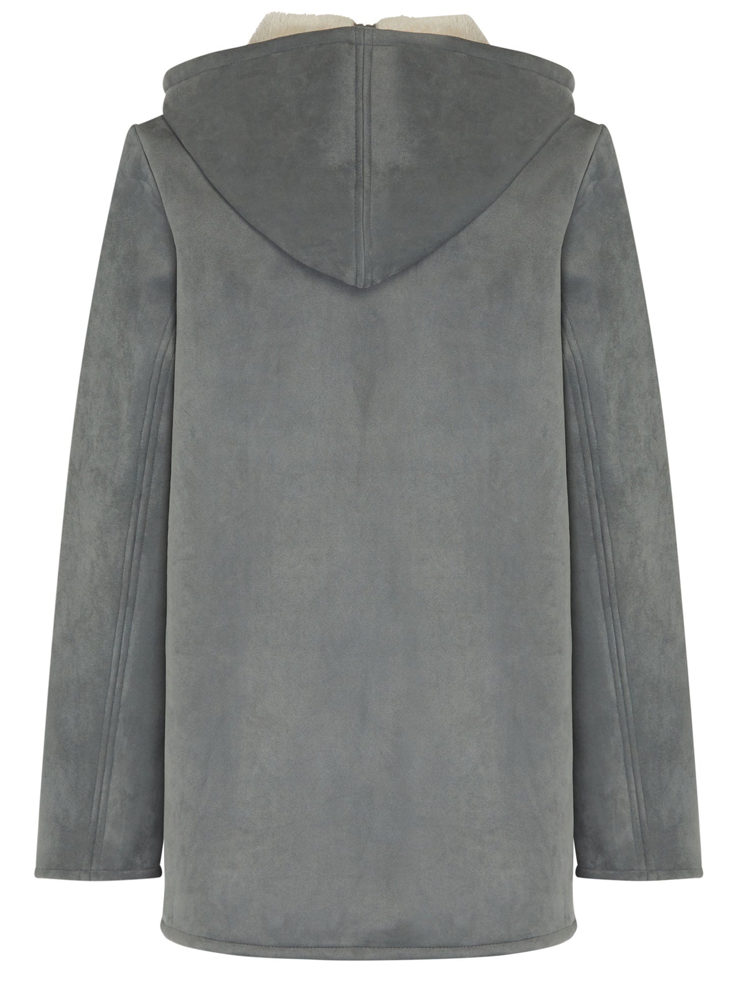 Manteau en peau de mouton végétalien recyclé