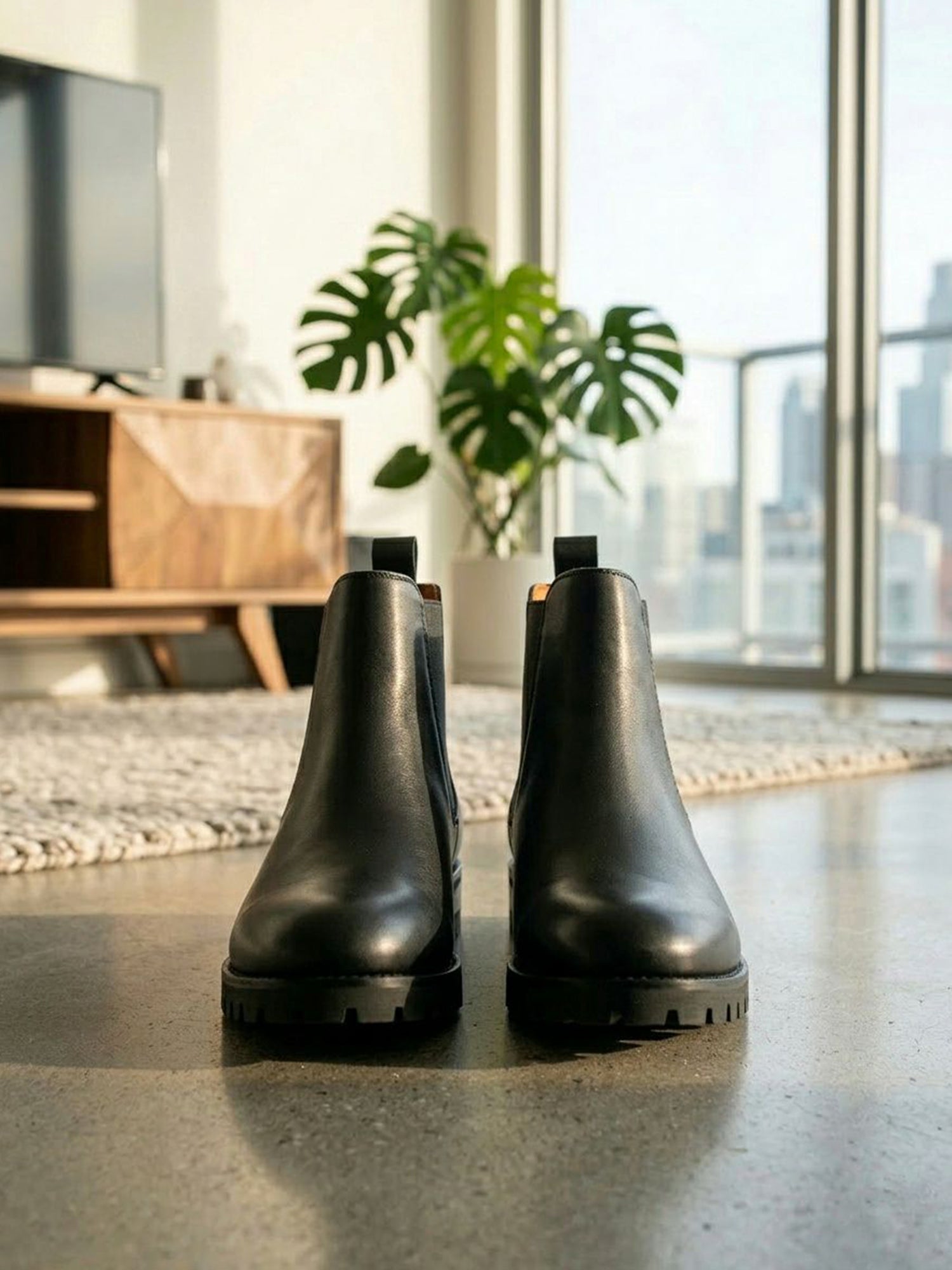 Luxe Deep Tread Chelsea-Stiefel