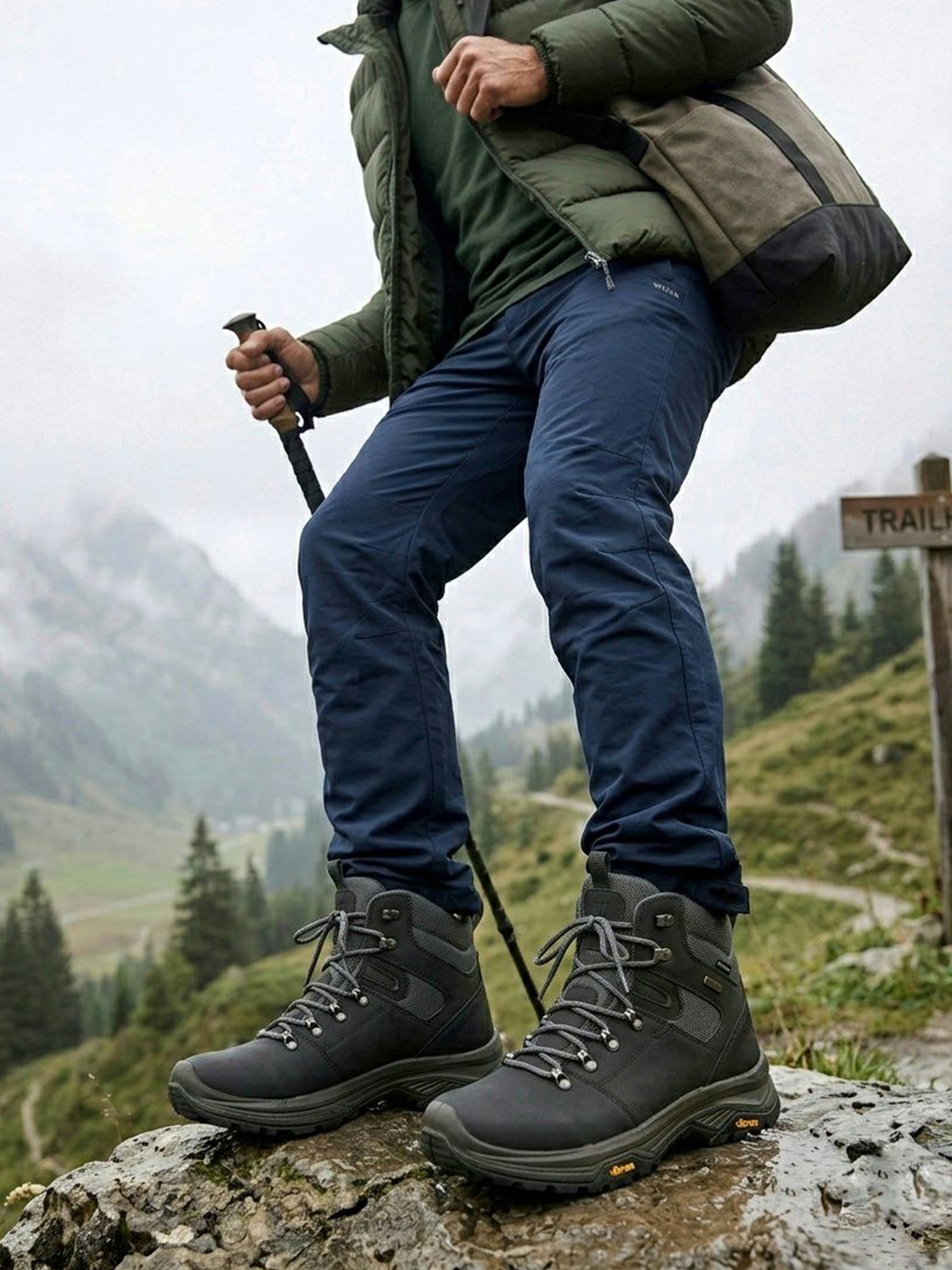 WVSport Wasserdichte Wanderstiefel