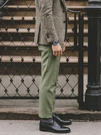 Weit geschnittene Oxford Brogues