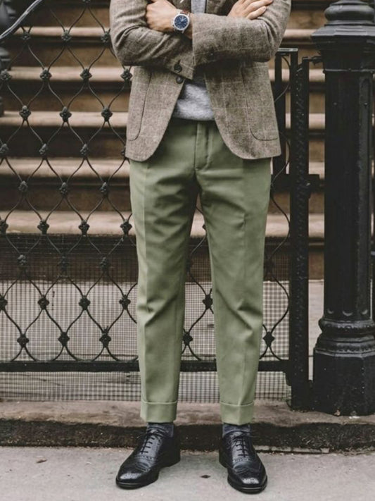 Weit geschnittene Oxford Brogues