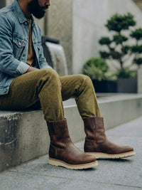 Anziehbare Stiefel