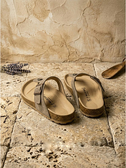 Zehensteg-Fußbett-Sandalen