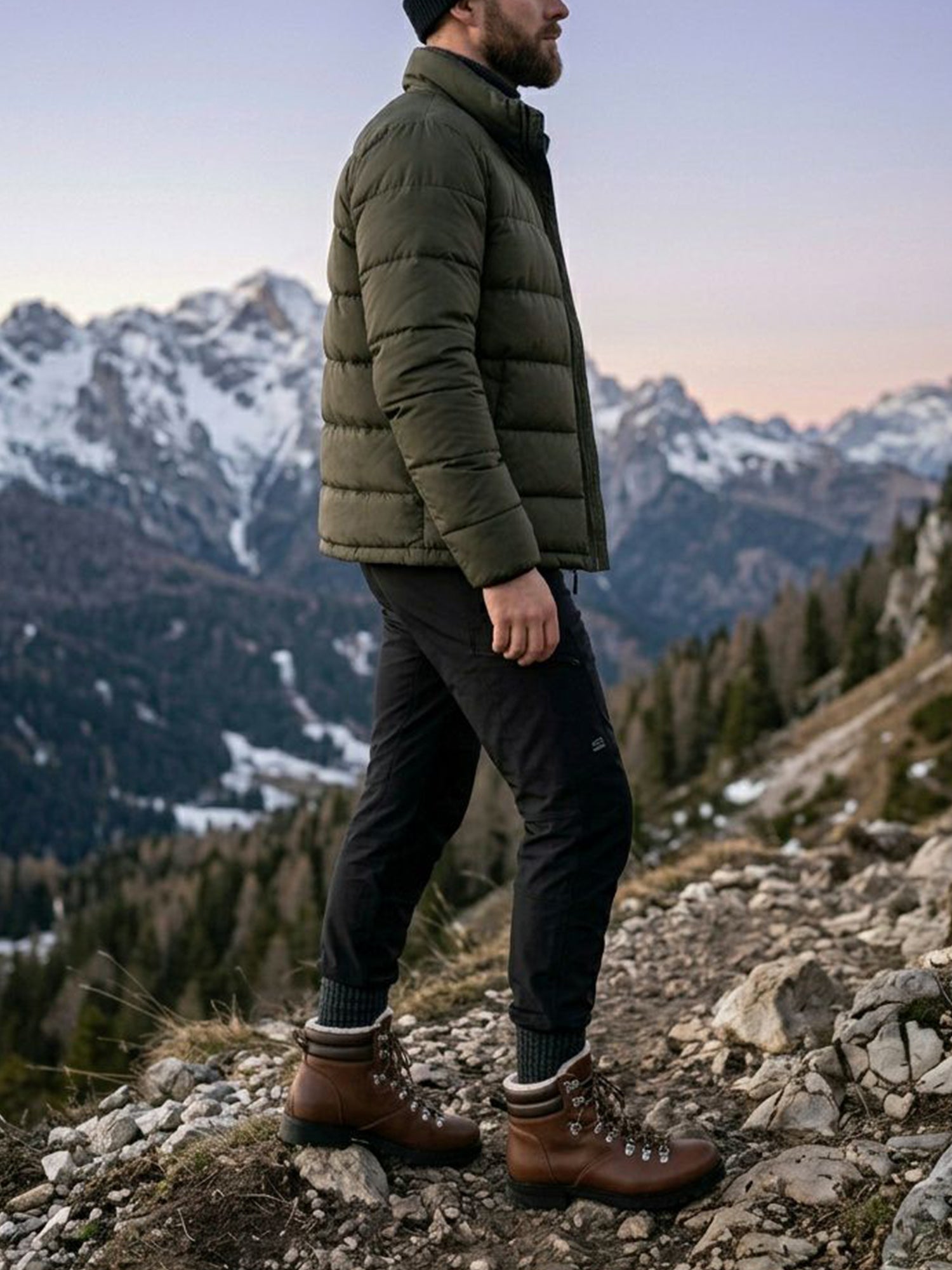 WVSport Isolierte Wasserdichte Alpine Trail-Wanderschuhe