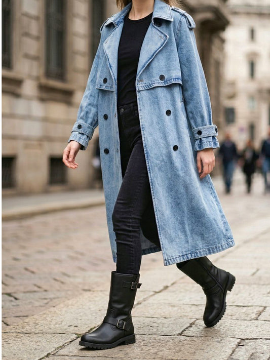 Mittellange Moto-Stiefel