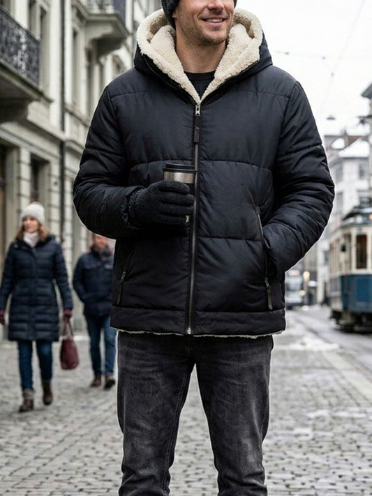 Recycelter Veganer Shearling-Pullover