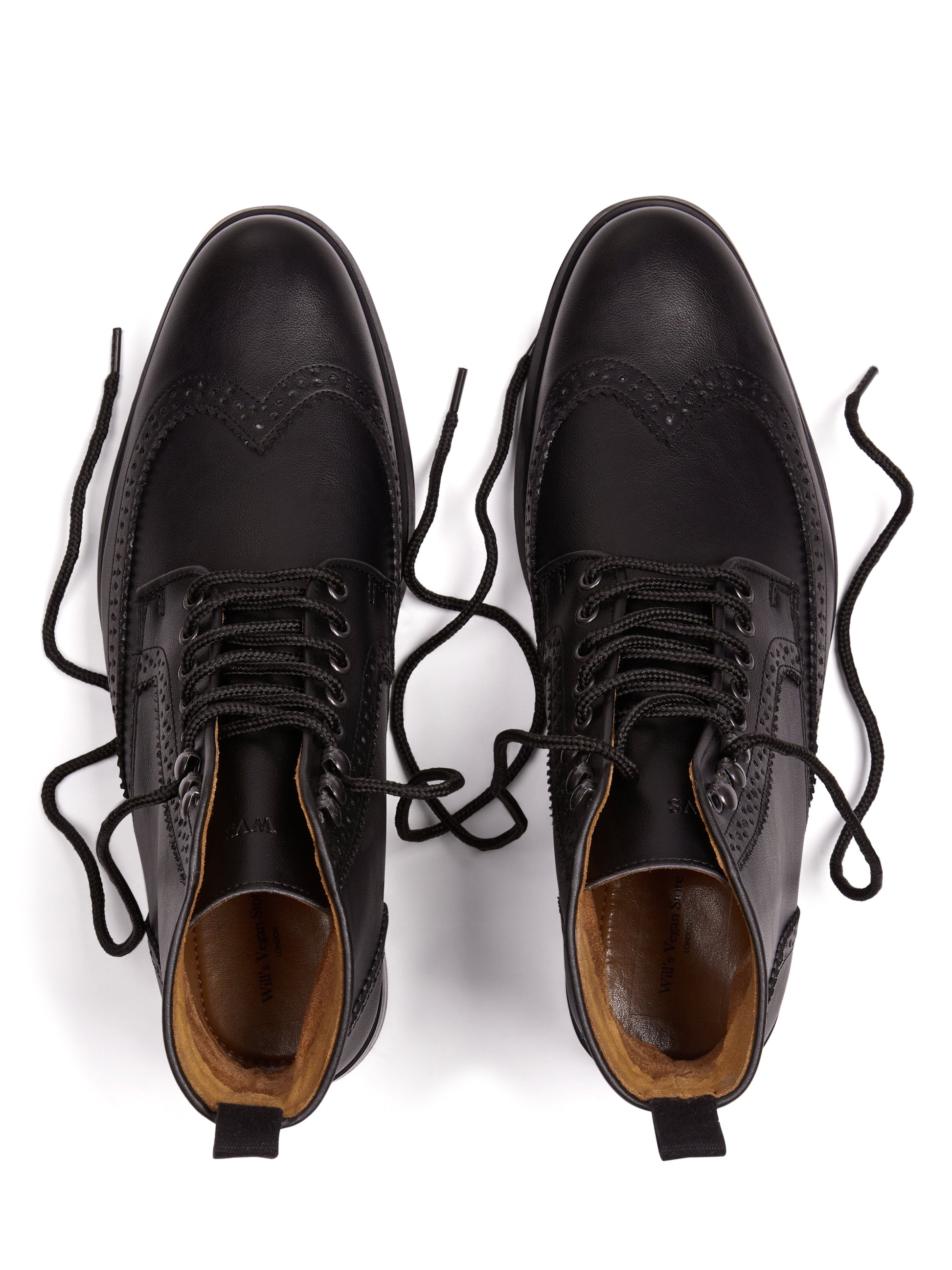 Vegan Men's Brogue Boots | Will's Vegan Store