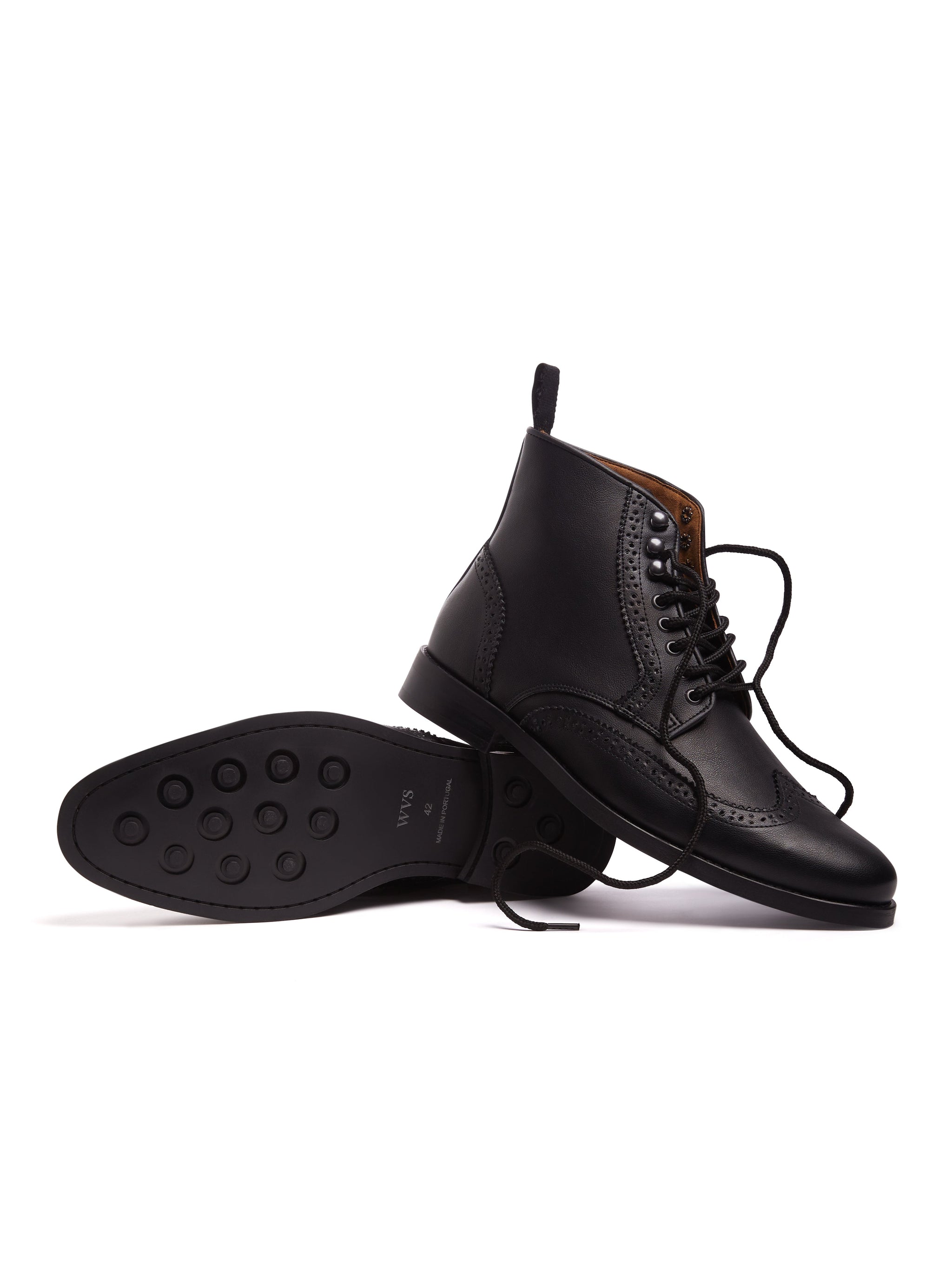 Vegan Men's Brogue Boots | Will's Vegan Store