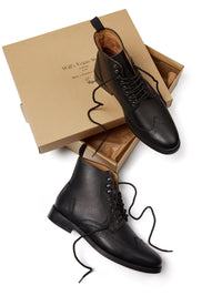 Vegan Men's Brogue Boots | Will's Vegan Store