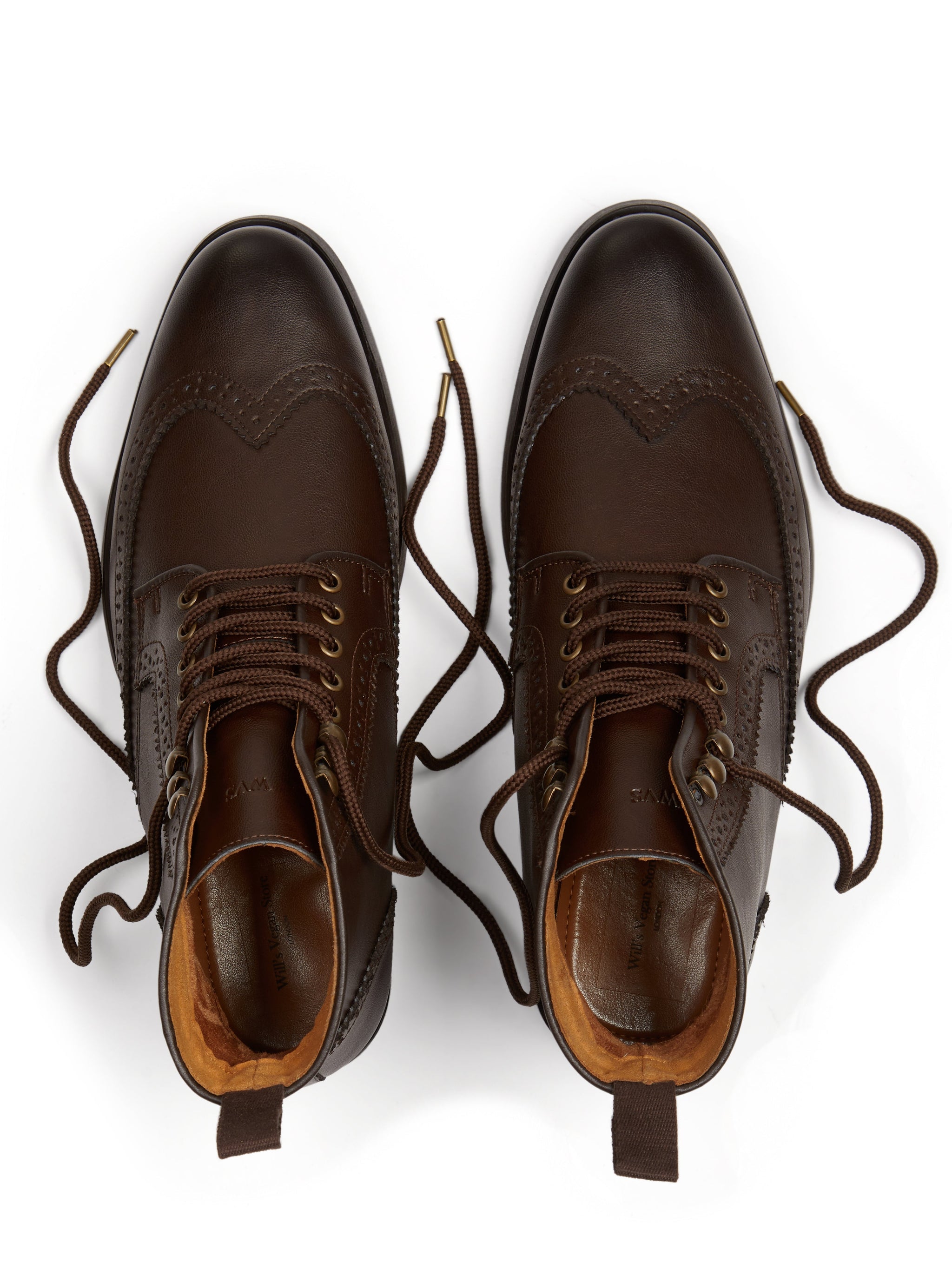 Vegan Men's Brogue Boots | Will's Vegan Store