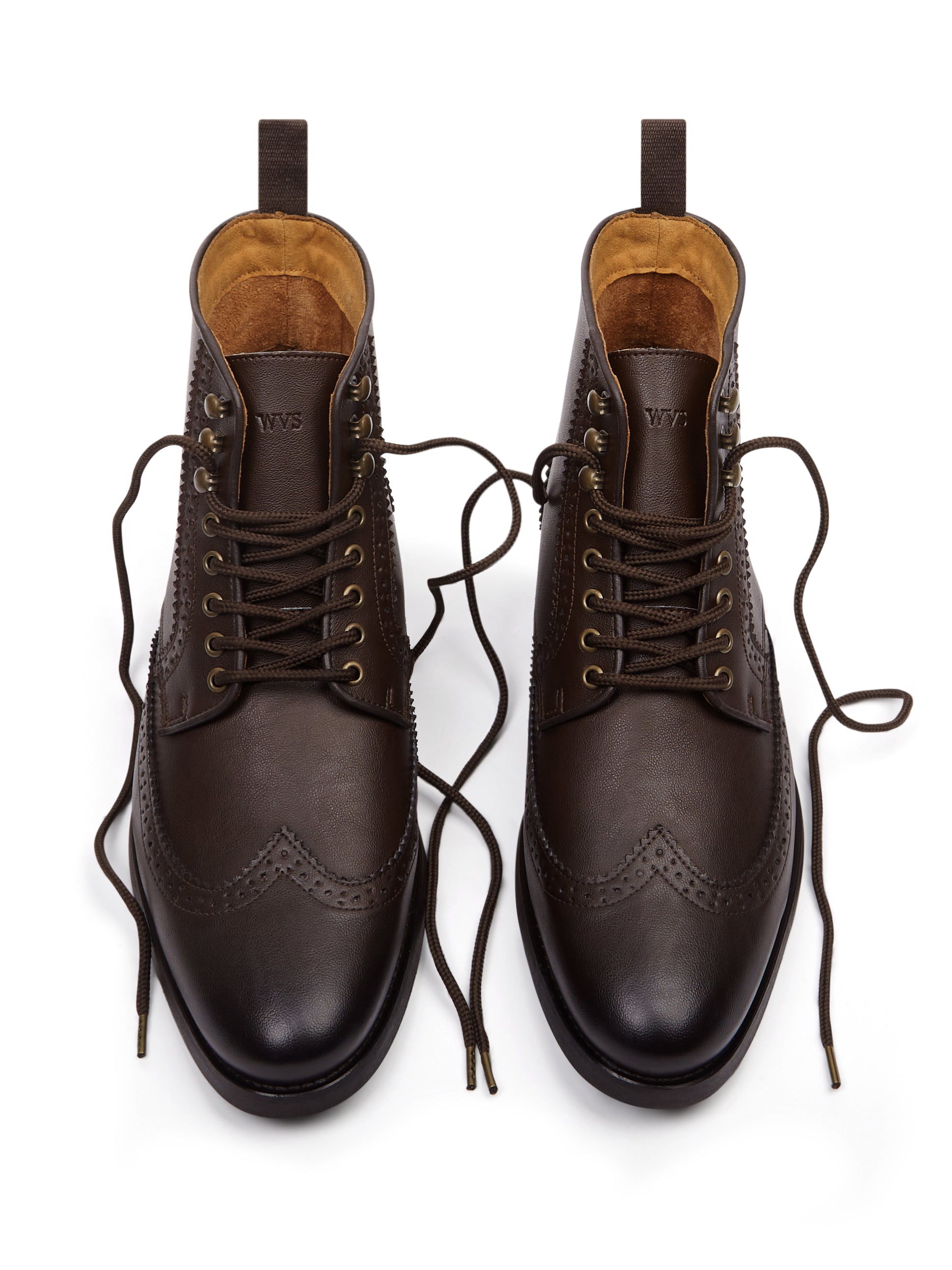 Vegan Men's Brogue Boots | Will's Vegan Store