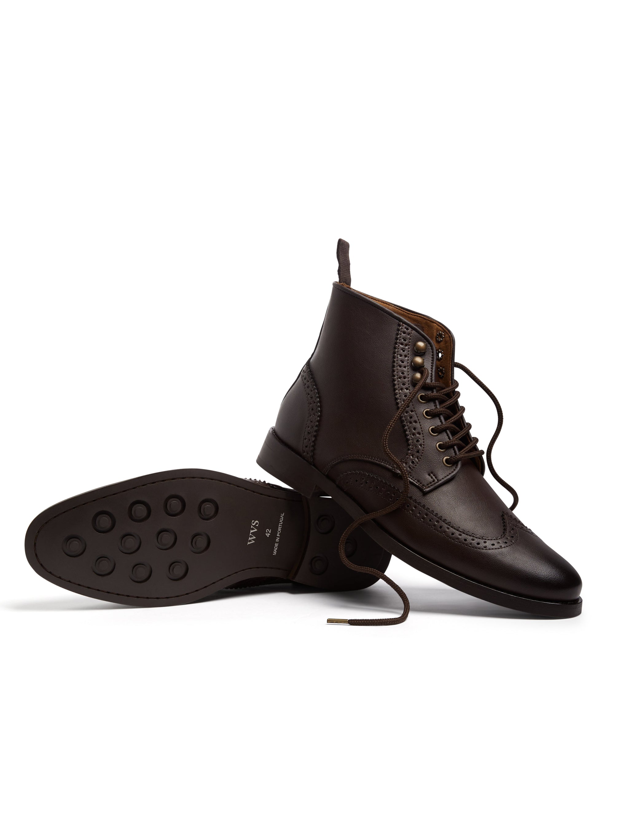 Vegan Men's Brogue Boots | Will's Vegan Store