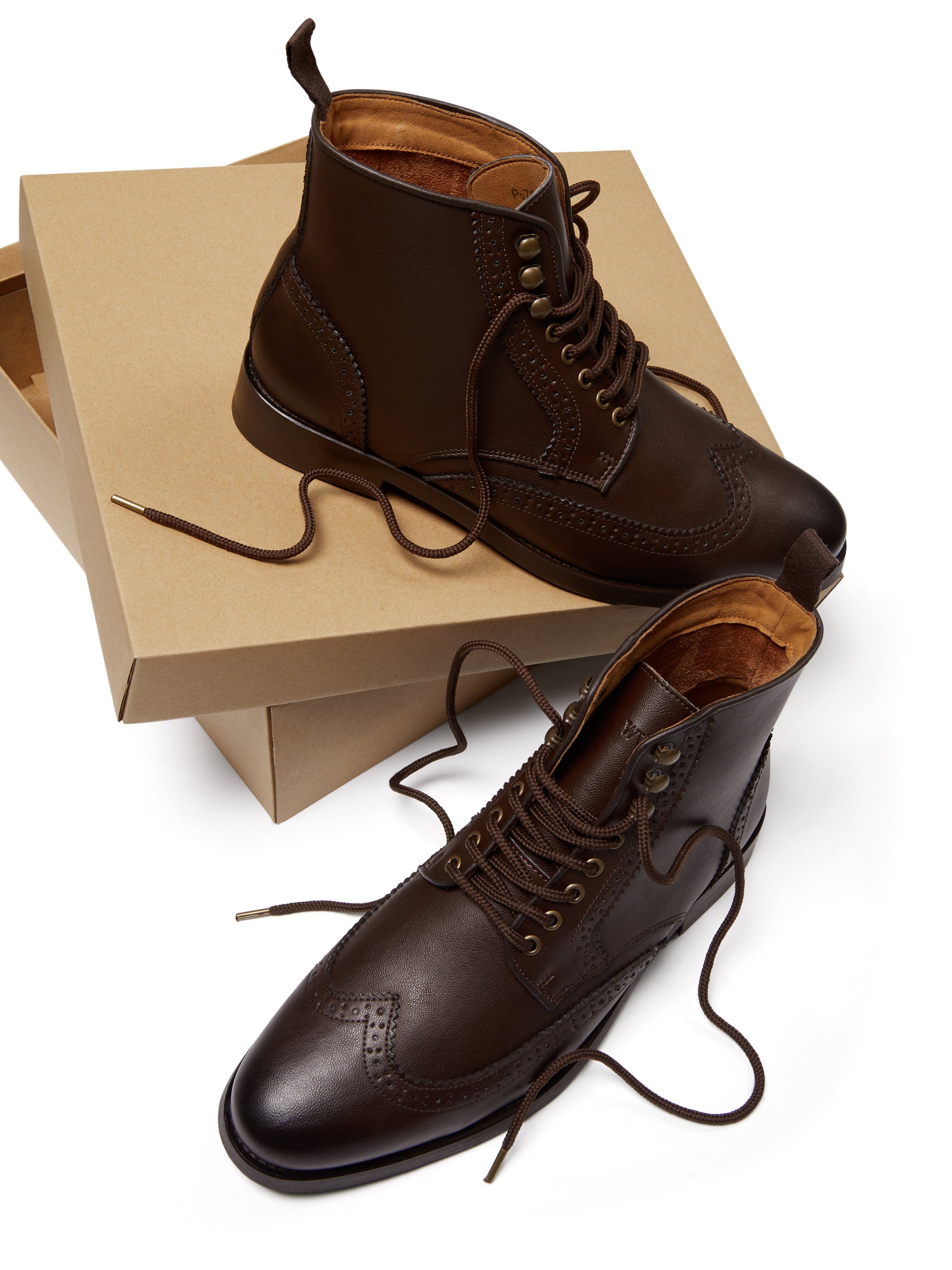 Vegan Men's Brogue Boots | Will's Vegan Store