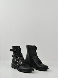 4-Riemen-Biker-Stiefel