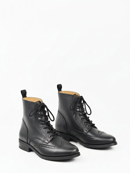 Brogue Stiefel | Vegane Stiefel