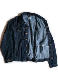Recycelte Denim-Jacke