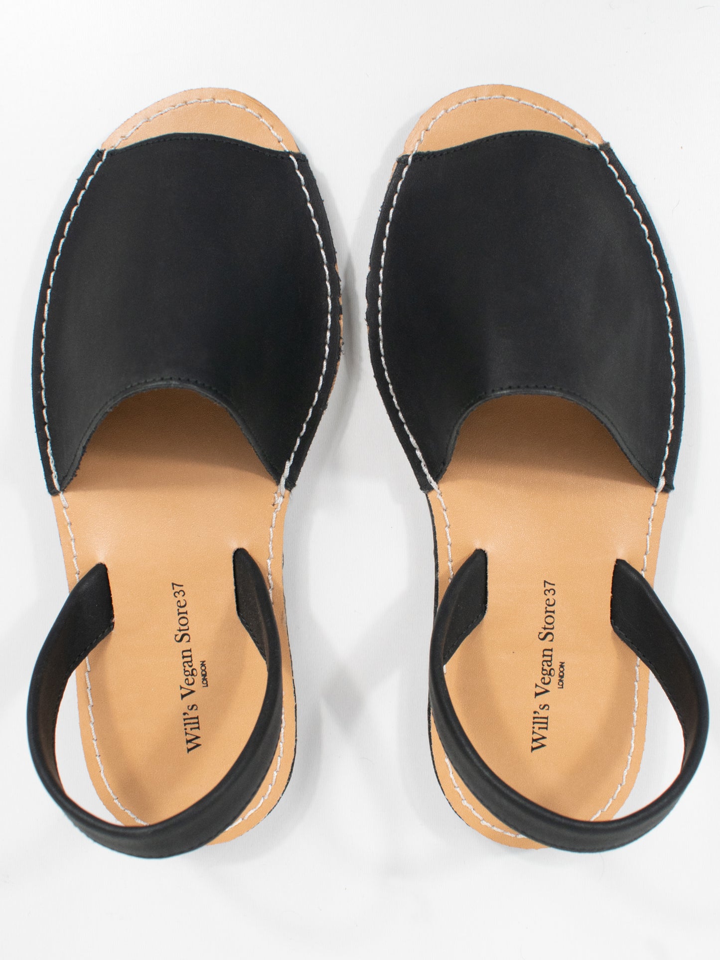 Flache Sandalen