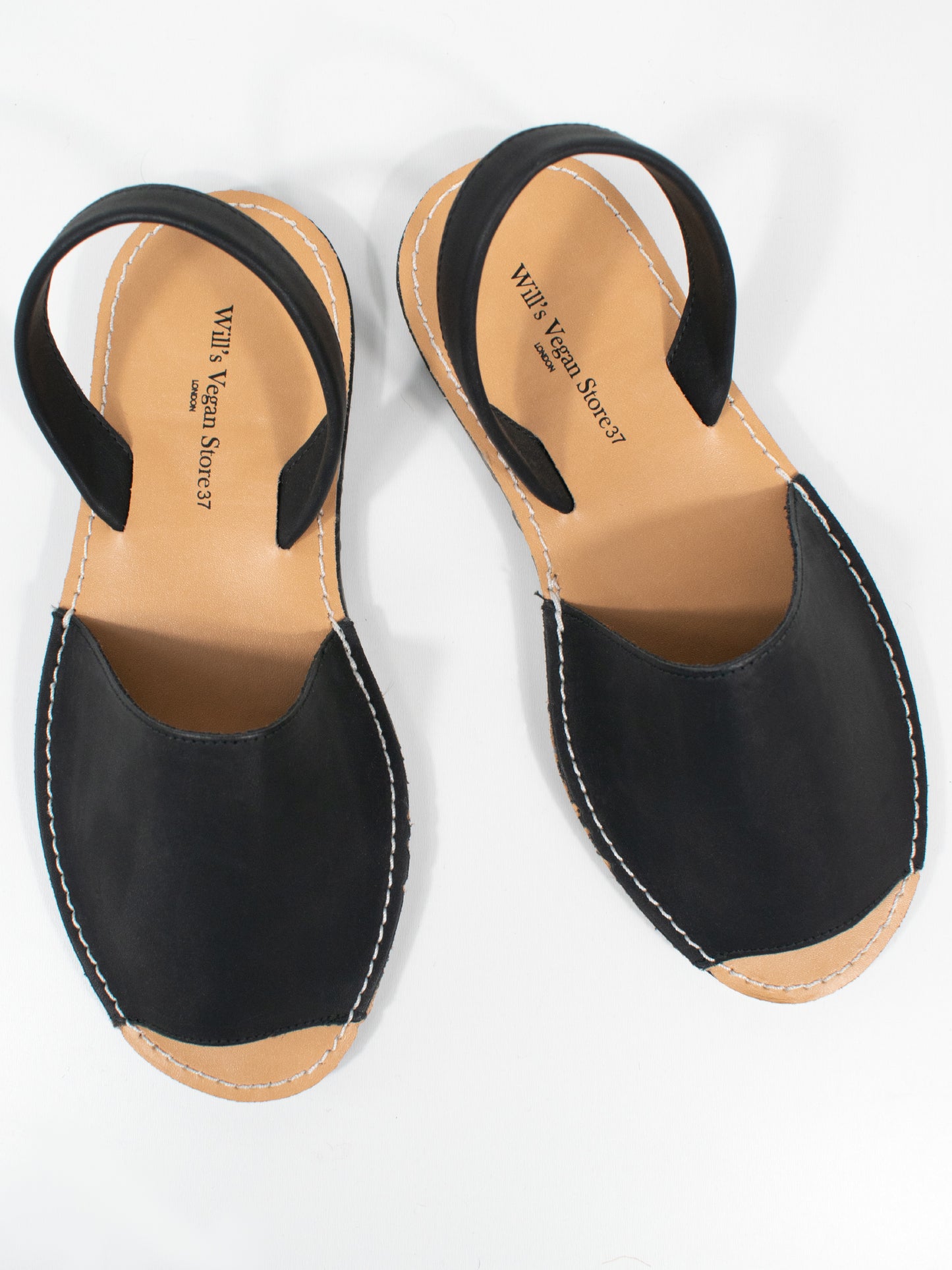 Flache Sandalen