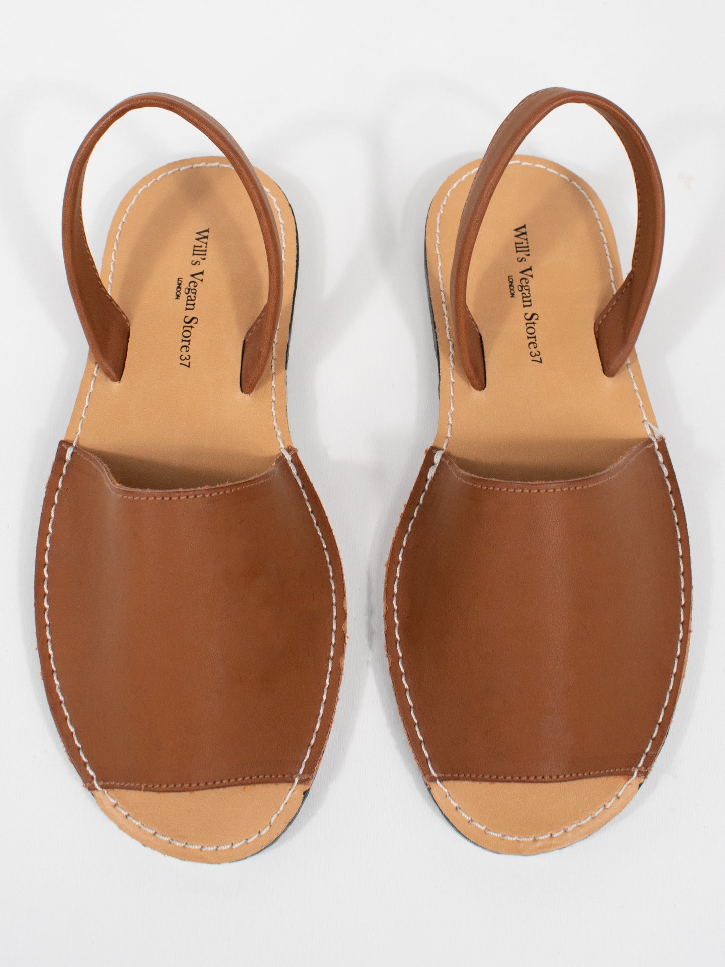 Flache Sandalen