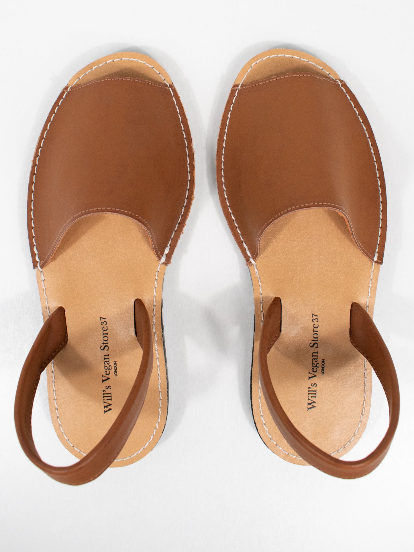 Flache Sandalen