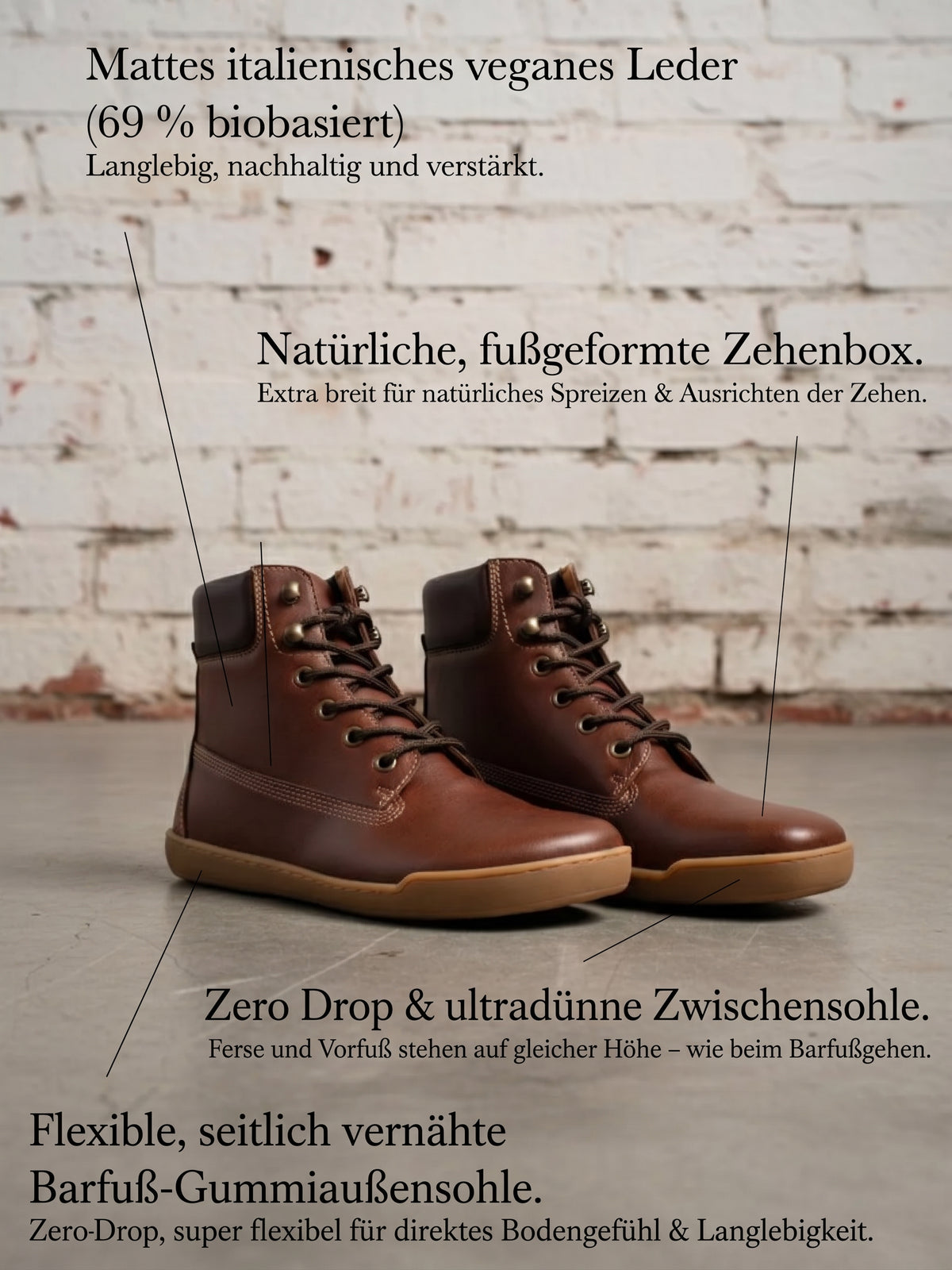 Barfuß-Dock Boots
