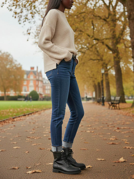 Isolierte Arbeitsstiefel | Vegane Winterstiefel