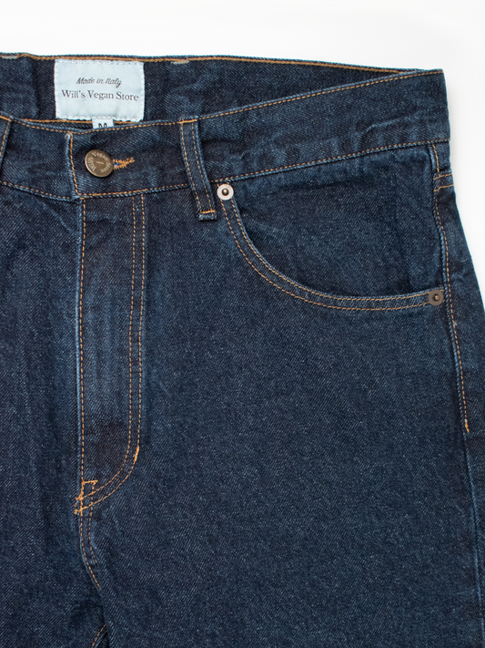 Klassische Jeans aus recyceltem Denim mit geradem Bein | 