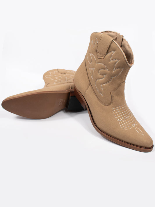 Niedrige Westernstiefel | Vegane Stiefel