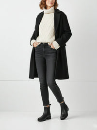 Luxe isolierte Chelsea-Stiefel mit tiefem Profil