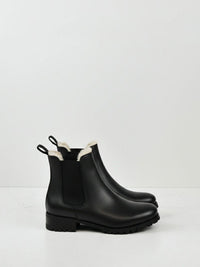 Luxe isolierte Chelsea-Stiefel mit tiefem Profil