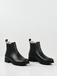 Luxe isolierte Chelsea-Stiefel mit tiefem Profil