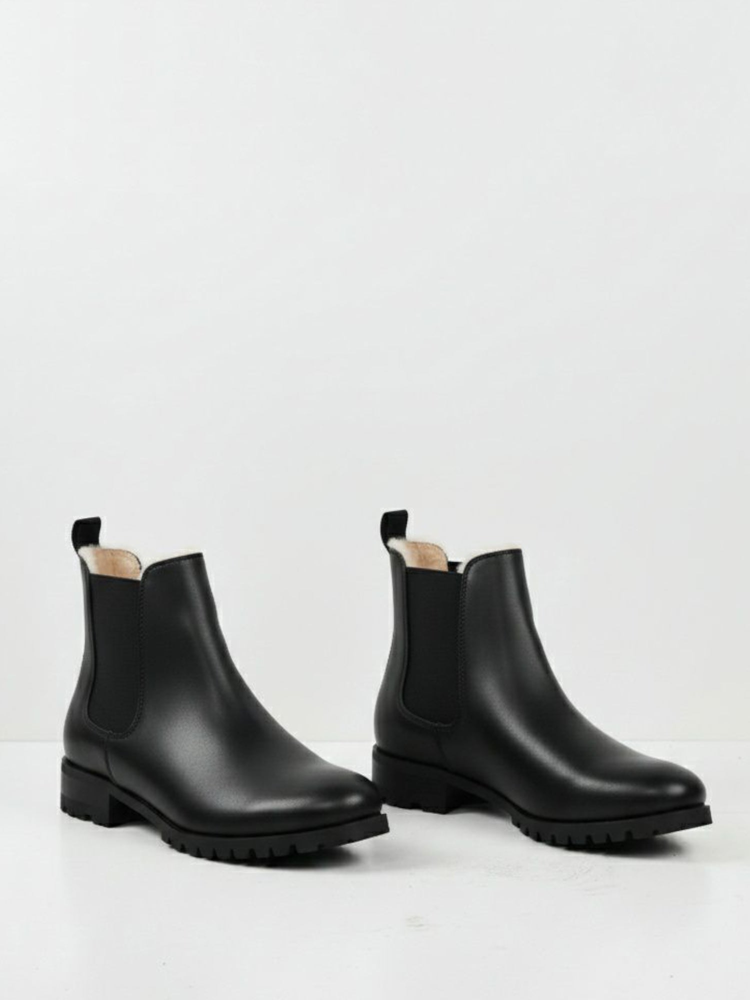 Luxe isolierte Chelsea-Stiefel mit tiefem Profil