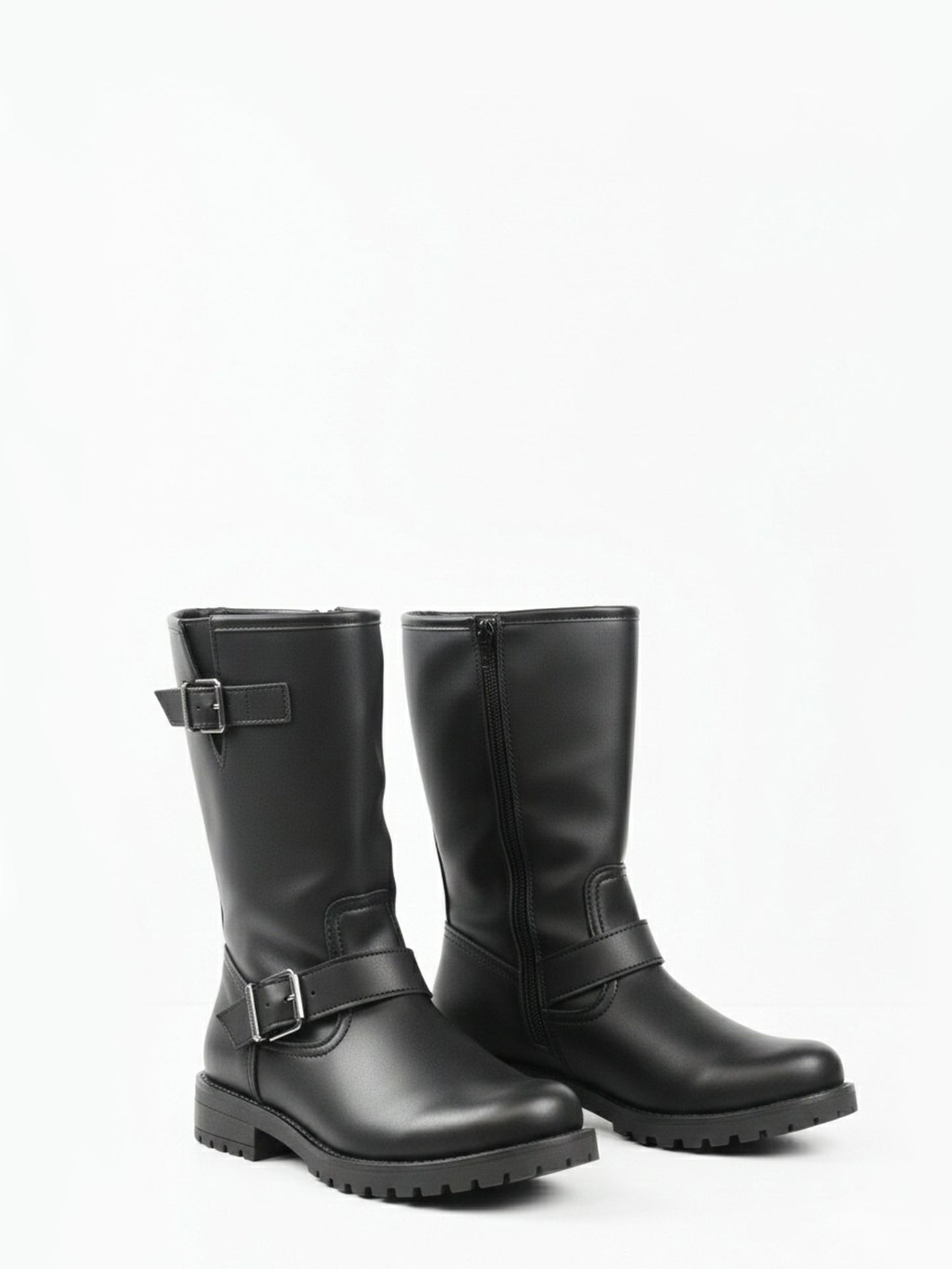 Mittellange Moto-Stiefel